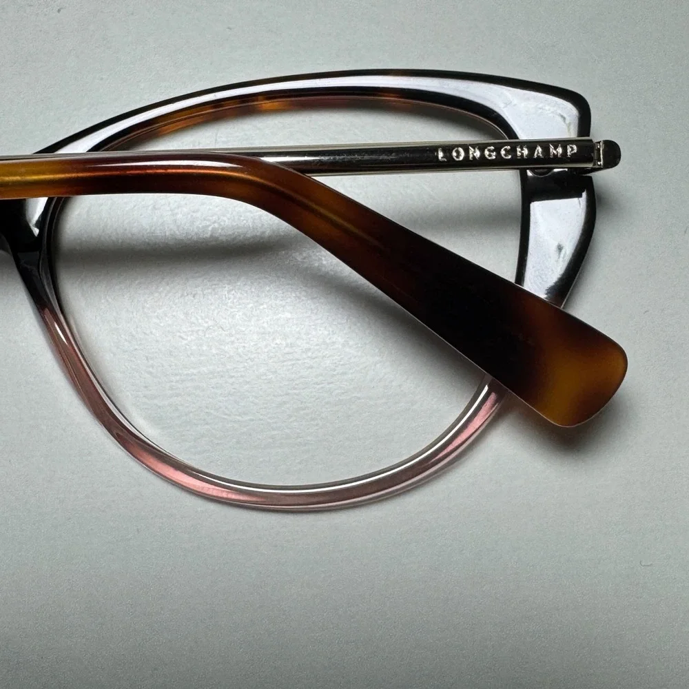Longchamp LO2629 690 Tortoise Rose Gold Cat Eye Eyeglass Frames 54-16-140